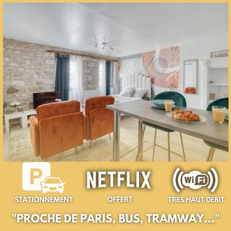 La Perle De Pontoise - Studio Proche Paris Jo Paris 2024 מראה חיצוני תמונה